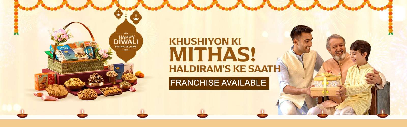 haldirams franchise